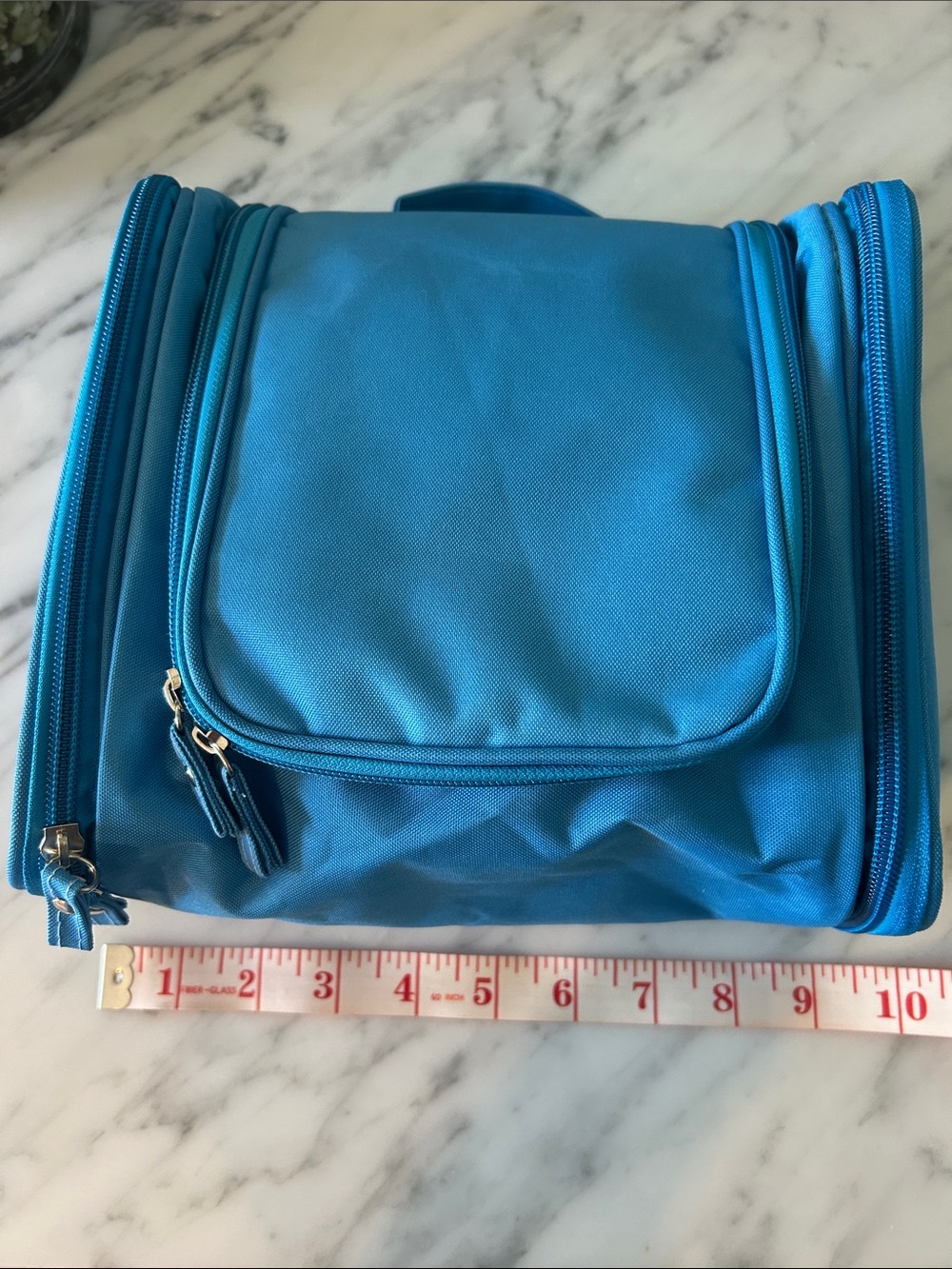 Turquoise Blue Travel Organizer Bag